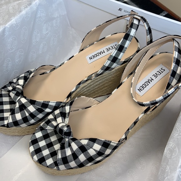 Steve Madden Wedge Sandals - Picture 2 of 10